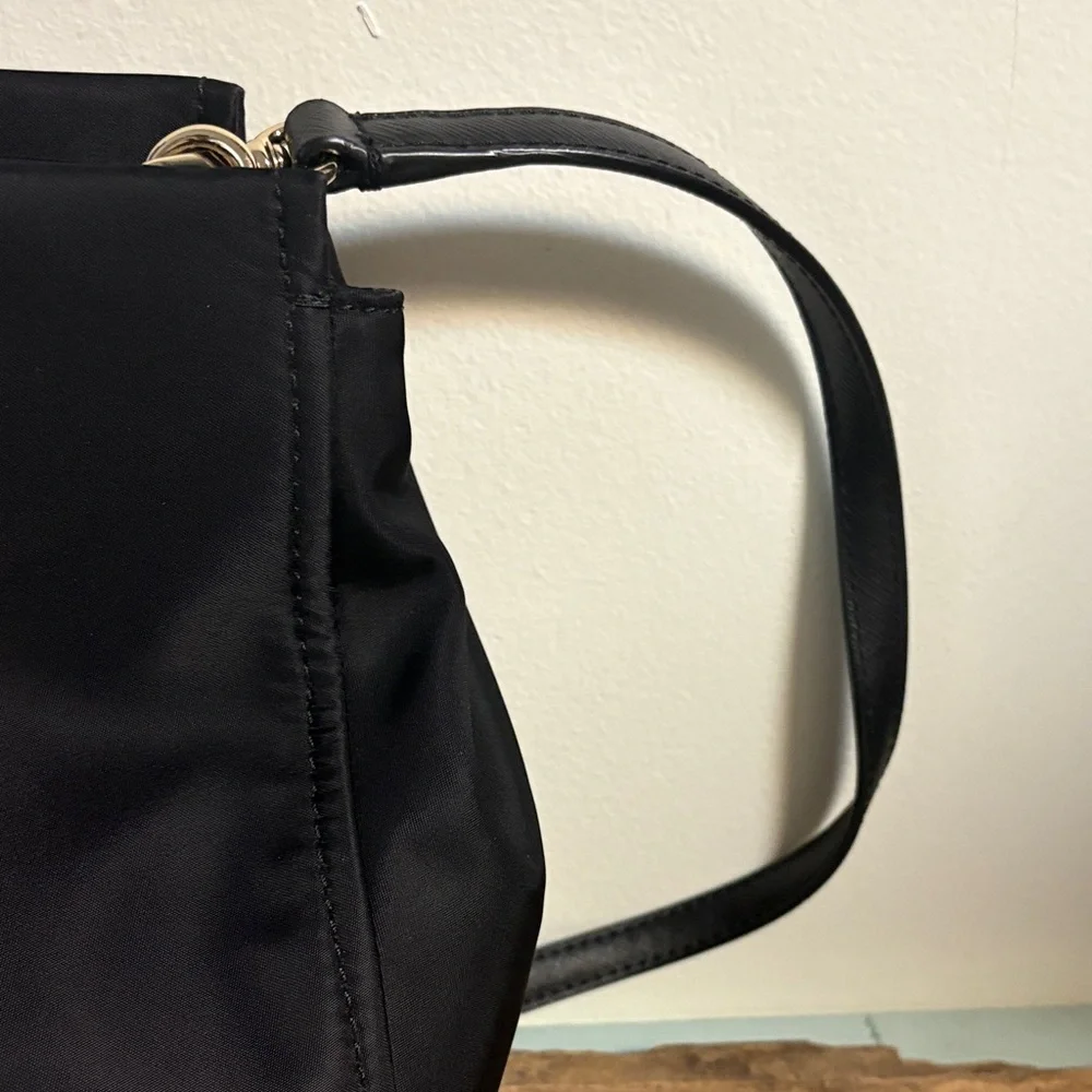 Kate Spade Blake Avenue Small Loden nylon handbag tote in black